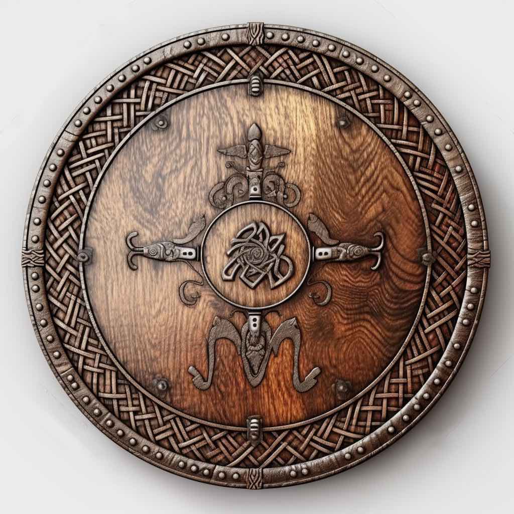 Round Viking Shield