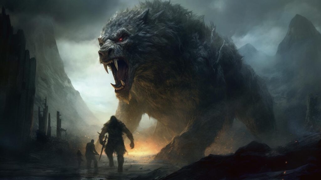 Fenrir wolf Norse Mythology